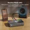 MOREGAX M13 RGB Bluetooth 5.3 Audio Receiver Transmitter, Bluetooth Audio Adapter for Old Home Stereo/Speakers TV with Display, USB, RCA, 3.5mm AUX, DAC, Coaxial, Optical view 3