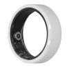 Sanpyl Smart Ring, Health Sleep Monitoring Step Counting, IP68 Smart Ring with APP, Sleep Tracking with Charging Case White for Men & Women view 1