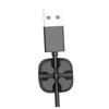 Angoily 5pcs Silicone Cable Winder for Desktop Wire Organizer Cable Holder Cord Protector Management System view 2