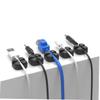 Angoily 5pcs Silicone Cable Winder for Desktop Wire Organizer Cable Holder Cord Protector Management System view 3
