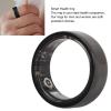 Sanpyl Smart Ring, Health Sleep Monitoring Step Counting, IP68 Wearable Smart Ring with APP, Sleep Tracking Wearable with Charging Case Black for Men & Women view 2