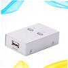 Angoily USB Printer Sharing Switch Automatic Dual-Computer Share Selector for Scanner Printer No Wires Required for Office Use Compact Design view 3