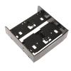 DirectNine Basics 5.25'' to 3.5'' Front Bay Mounting, as described, Black view 3