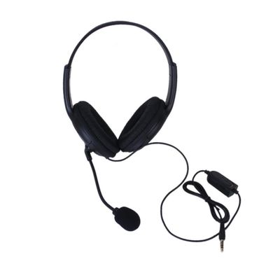 Homoyoyo 3.5mm Double Earpiece Stereo Headphones with Volume Control for Gaming Headset
