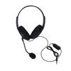 Homoyoyo 3.5mm Double Earpiece Stereo Headphones with Volume Control for Gaming Headset view 1