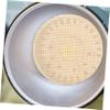 IWOWHERO 2pcs Round Lampshade Diffusers for Pendant Lights - Shading Plates Glare Light for Diameter Beige view 2