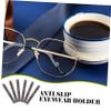 FOMIYES 6pairs Silicone Eyeglass End Tips - Ear Grips for Glasses and Comfortable Eyewear Leg Covers for Sports and Daily Wear view 4
