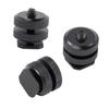Veemoon 3pcs Aluminum Alloy Threaded Hot Shoe Adapter Mount Adapter Tripod Screw DSLR Camera Hot Shoe to view 1