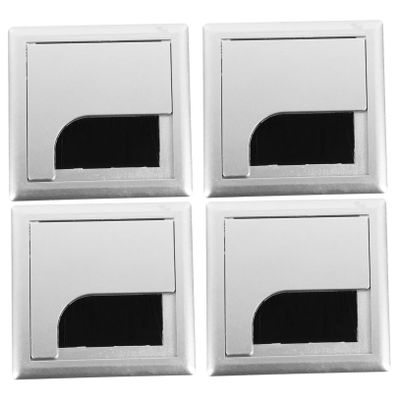 Angoily 4pcs Rectangular Cable Organizer Box Cover for Tidy Management of Power Cords and Sockets Offices Living Rooms and Studies