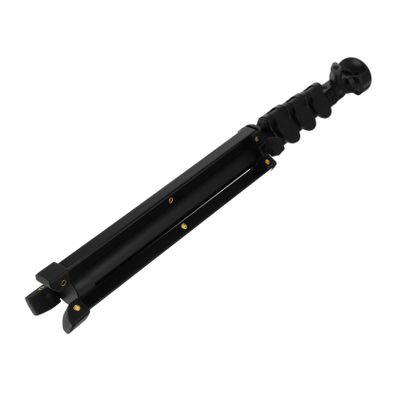 1.28m Adjustable Aluminum Alloy Tripod Stand for Streaming and Photography Lightweight and Portable Support for Reflectors and Lights for Djs and Venues