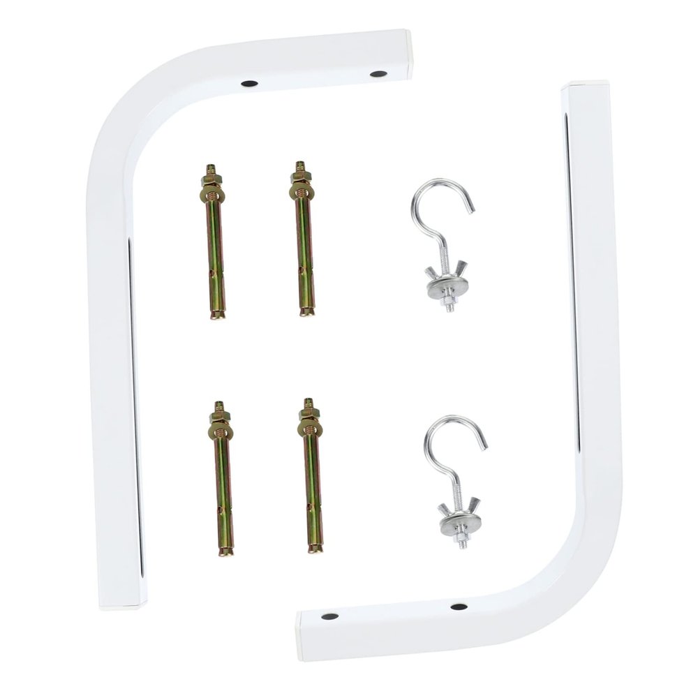 ETHZZLE 2pcs Projector Screen Support Tv Brackets for Wall Mount Projection Screen for Projector Hanging Decor