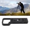 Vertical Camera Quick Release Plate, 1/4inch 3/8inch for Silicone Protective Pad Aluminum L Bracket QR Plate for A7C view 4