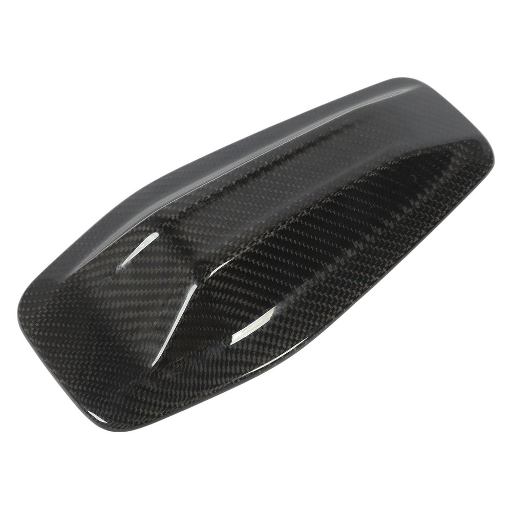 Roof Antenna Cover, Roof Antenna Cover Decoration Glossy Carbon Fiber Protective Decorative Antenna Cover Trim for X3 X4 X5 X6 X7