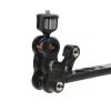 13in Camera Adjustable Friction Articulating Magic Arm, with 1/4in and 3/8in Screw, for LCD Monitor, LED Lights, Audio Equipment view 2