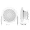 CFTGIW 4 Inch Marine Ceiling Speakers 120W Flush Mount in Wall Audio Stereo Sound System for ATV UTV Boat view 2
