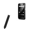BoxWave Stylus Pouch Compatible with Chainway MC95 - Stylus PortaPouch, Pen Stylii Holder Carrier Portable Self-Adhesive - Jet Black view 1