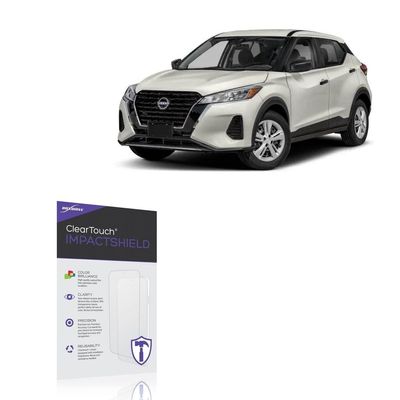 BoxWave Screen Protector Compatible with Nissan 2024 Kicks Display (8 in) - ClearTouch ImpactShield (2-Pack), Impenetrable Screen Protector Flexible Film