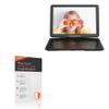 BoxWave Screen Protector Compatible with ieGeek Portable DVD Player (IK-121) - ClearTouch Anti-Glare ToughShield 9H (2-Pack), Anti-Glare 9H Tough Flexible Film Screen Protector view 1