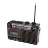Portable Cassette Player Retro,AM SW FM Radio with 4 Band,Near Field Effect Cassette Player for Car Wood Grain (US Plug) view 1