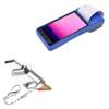 BoxWave Adapter Compatible with FOSA POS PDA Receipt Printer (5.5 in) - Micro SD Card miniReader, USB Type-C OTG Reader USB3.0 Adapter Keychain - Metallic Silver view 1