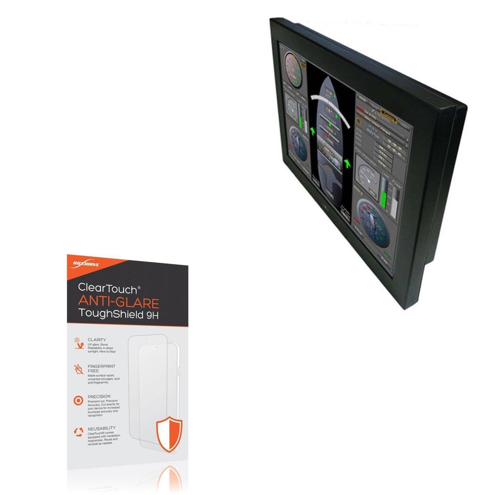 BoxWave Screen Protector Compatible with Small PC SD215/ML - ClearTouch Anti-Glare ToughShield 9H (2-Pack), Anti-Glare 9H Tough Flexible Film Screen Protector