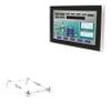 BoxWave Stand and Mount Compatible with AIS HMI-TCND0U-18AC - Pocket Aluminum Stand 3-in-1, Portable Multi Angle Viewing Riser - Metallic Silver view 1