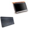 BoxWave Keyboard Compatible with Micromax Health MD116 - SlimKeys Bluetooth Keyboard, Portable Thin with Chiclet-Style Keys - Jet Black view 1