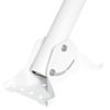 Skywalker 21 J-Pipe Pole Mount Mast for 18 Dish Antenna (1.66in OD/ White) view 3