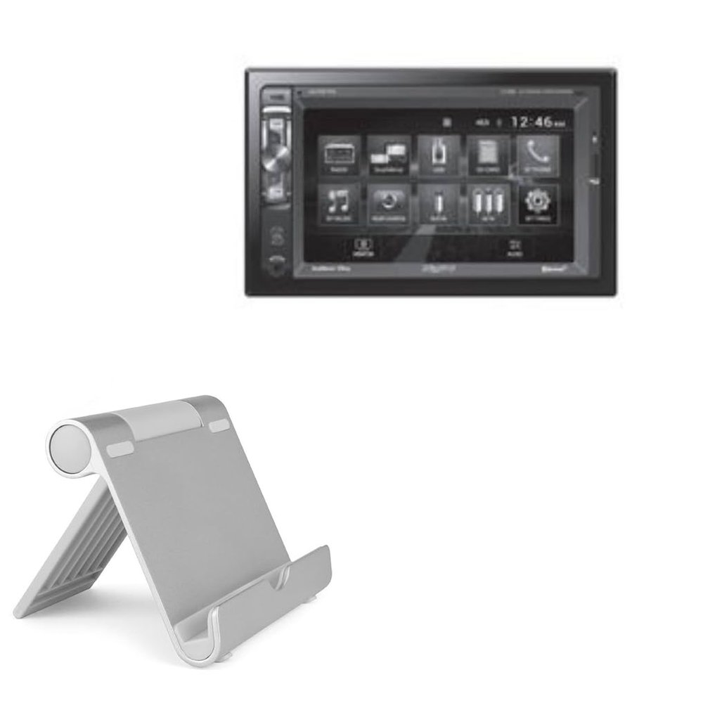 BoxWave Stand and Mount Compatible with Axxera AVM80 - VersaView Aluminum Stand, Portable, Multi Angle Viewing Sturdy