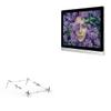 BoxWave Stand and Mount Compatible with Geekland GK-NWY12M (12 in) - Pocket Aluminum Stand 3-in-1, Portable Multi Angle Viewing Riser - Metallic Silver view 1