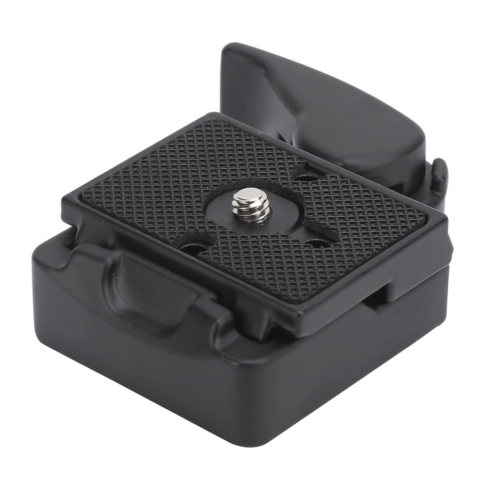 Aluminum Alloy Detachable Quick Release Plate Adapter with 3/8in to 1/4in Screw for Ball HeadCameraTripod