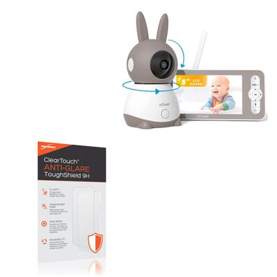 BoxWave Screen Protector Compatible with ieGeek Video Baby Monitor - ClearTouch Anti-Glare ToughShield 9H (2-Pack), Anti-Glare 9H Tough Flexible Film Screen Protector