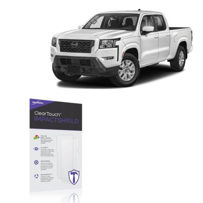 BoxWave Screen Protector Compatible with Nissan 2024 Frontier Dashboard Display (7 in) - ClearTouch ImpactShield (2-Pack), Impenetrable Screen Protector Flexible Film