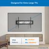 Mount-It! Heavy Duty XXL TV Wall Mount for Extra Large TVs, Tilting TV Mount, max VESA 900x600, Holds up to 264lb, Large Display Wall Mount for 60", 65", 70", 75", 80", 85", 90", 100", 120" view 2