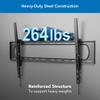 Mount-It! Heavy Duty XXL TV Wall Mount for Extra Large TVs, Tilting TV Mount, max VESA 900x600, Holds up to 264lb, Large Display Wall Mount for 60", 65", 70", 75", 80", 85", 90", 100", 120" view 3