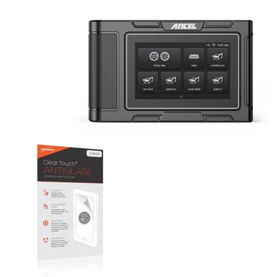 BoxWave Screen Protector Compatible with Ancel HD3600 (5 in) - ClearTouch Anti-Glare (2-Pack), Anti-Fingerprint Matte Film Skin
