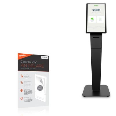 BoxWave Screen Protector Compatible with Advanced Kiosks Retail (22 in) - ClearTouch Anti-Glare (2-Pack), Anti-Fingerprint Matte Film Skin