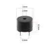 Micro Traders 50Pcs Electromagnetic Type Piezo Buzzer 16ohm AC 2KHz 3V 5V 9V 12V Passive Buzzer Mini Loudspeakers for Printer Photocopier Alarm Electronic Car, BI588W view 4