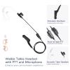 APX 6000 XPR 7550e Earpiece w/Mic Compatible for Motorola Radios APX 8000/7000/4000, XPR 7350e/7580e/7380e/7550/7350, APX6000 APX8000 Surveillance Headset (One-Click PTT Headset, Plug and Play) view 2