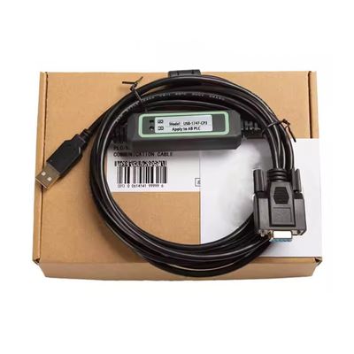 USB-1747-CP3 for Communication Data Download Cable PLC Programming Cable High Speed and Stable Model FT232RL Chip Gold-Plated Plug 3m