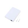 Create idea FTTH Fiber Optic Socket 120x90x25mm 2 Port Fiber Optic Terminal Junction Box Socket 2 Port Fiber Optic Socket Box for Homes Offices Shopping Malls view 1