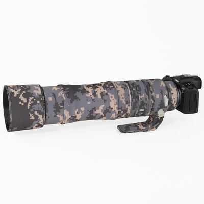 CHASING BIRDS Lens Camouflage Waterproof Coat for Canon RF 200-800mm F6.3-9 is USM Rainproof Lens Protective Cover Version IV(Digital Camouflage, with Extender RF 2X)