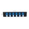 fyboptwu 12-Port LC Duplex SM Fiber Patch Panel with 6 UPC Adapters, 5pcs view 2