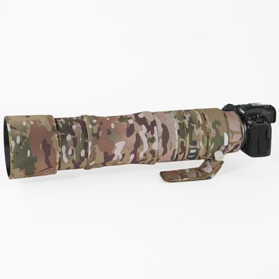 CHASING BIRDS Lens Camouflage Waterproof Coat for Canon RF 200-800mm F6.3-9 is USM Rainproof Lens Protective Cover Version IV(Desert, with Extender RF 2X)