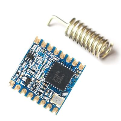 Hubceuo 1 PCS Lora Module SX1276 Wireless Transceiver Module Spread Spectrum Long-Range Wireless Communication Blue (915Mhz), 500380340A2