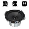 D-FLIFE 4PCS 10W Mini 3" HiFi Full Range Speaker 8 Ohm Anti-Magnetic Audio 2.0/2.1 Home Stereo Woofer Loudspeaker 90dB High Sensitivity for DIY Boom Box Satellites Speaker view 3
