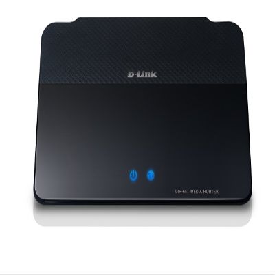 D-Link Systems HD Media Router 1000 (DIR-657) IEEE 802.11n 10/100/1000 WPS Supports IPv6 SD Card Slot (Renewed), Black