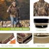 Binocular Harness Chest Pack with Rangefinder Pouch, Bino Harness with Rain Cover for Hunting view 4