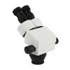 ZTBH Microscope Accessories Kit 7X - 45X Continuous Zoom Magnification Stereo Microscope Industrial Binocular Microscope LED Ring Light for Phone PCB Soldering Microscope Slides (Color : K) view 2