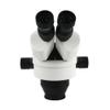 ZTBH Microscope Accessories Kit 7X - 45X Continuous Zoom Magnification Stereo Microscope Industrial Binocular Microscope LED Ring Light for Phone PCB Soldering Microscope Slides (Color : K) view 4